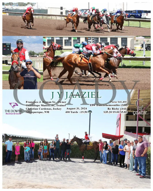 J Y Jaaziel - 08-31-24 R03 Alb Downs At Albuquerque