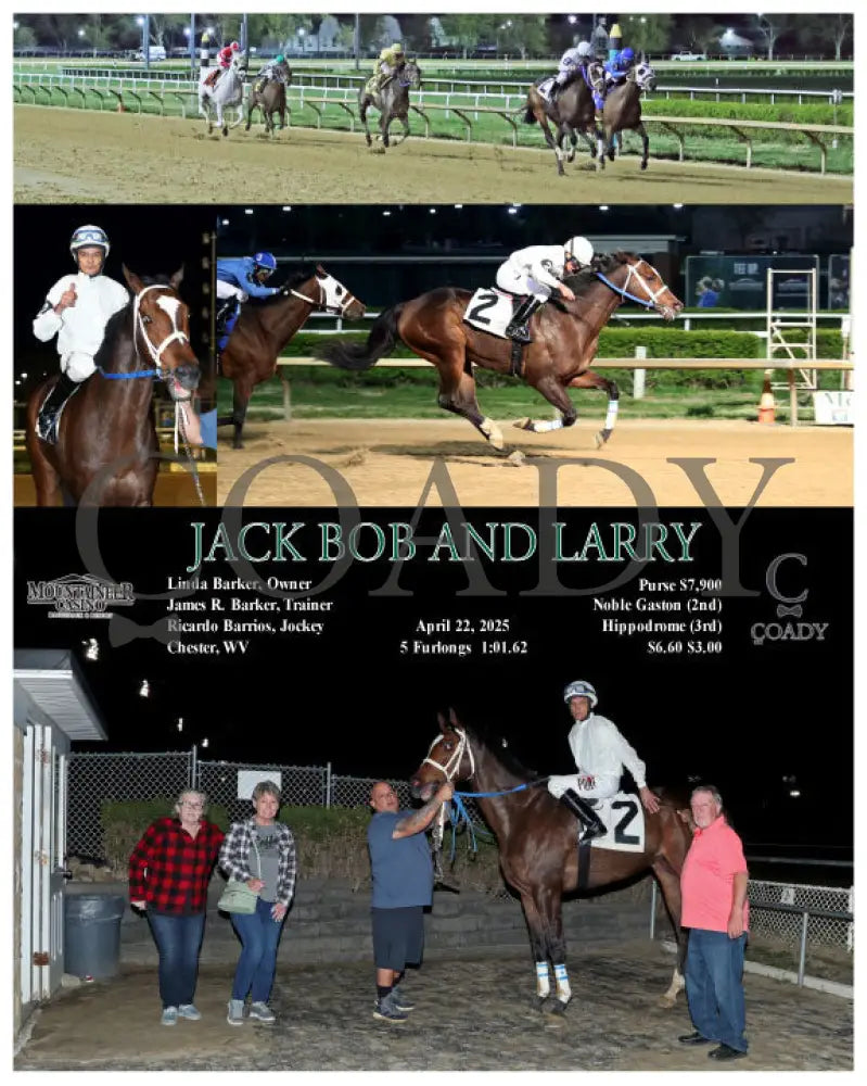 JACK BOB AND LARRY - 04-22-25 - R05 - MNR Mountaineer Park