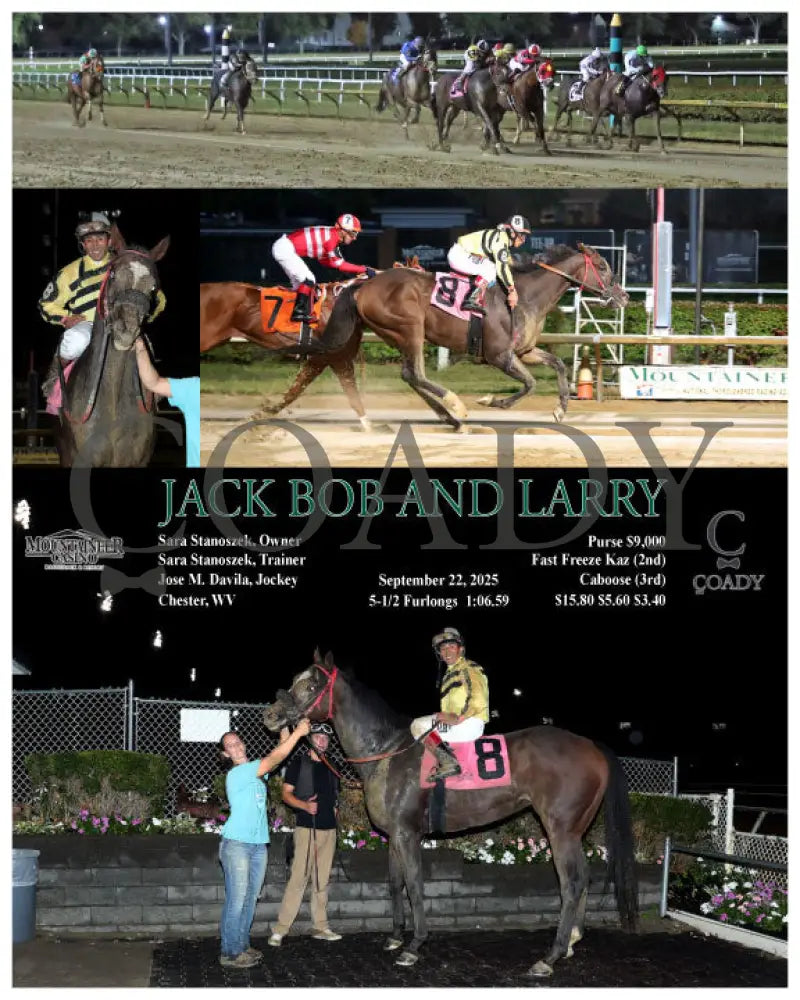 JACK BOB AND LARRY - 09-22-25 - R05 - MNR Mountaineer Park