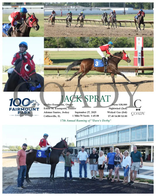 JACK SPRAT - 09-27-25 - R06 - FP Fanduel Sportsbook Horse Racing