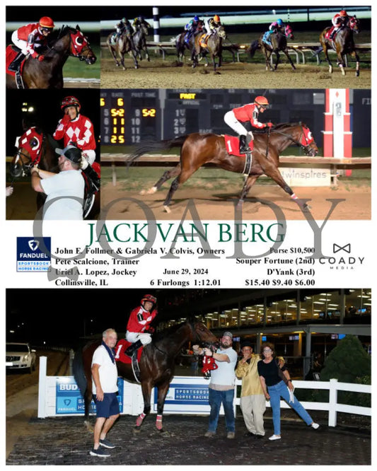 Jack Van Berg - 06-29-24 R06 Fan Fanduel Sportsbook Horse Racing