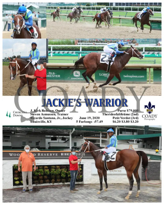 Jackie’s Warrior - 06-19-20 R03 Cd Churchill Downs