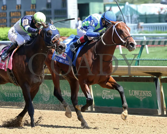 Jackie’s Warrior - The Pat Day Mile G2 97Th Running 05-01-21 R08 Cd Inside Finish 02 Kentucky Derby