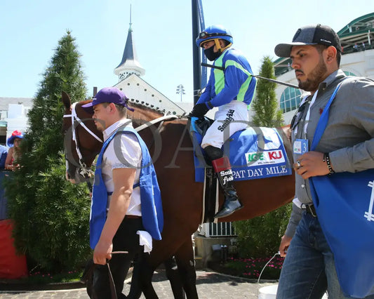 Jackie’s Warrior - The Pat Day Mile G2 97Th Running 05-01-21 R08 Cd Paddock 01 Kentucky Derby