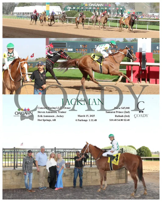 JACKMAN - 03-15-25 - R08 - OP Oaklawn Park