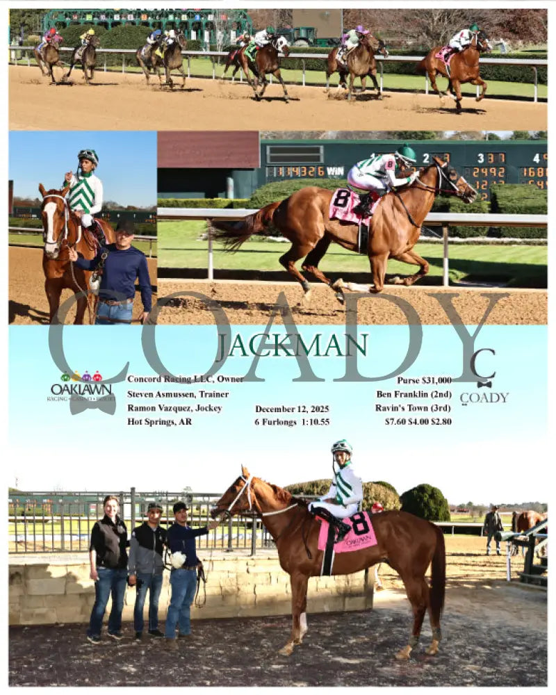 JACKMAN - 12-12-25 - R04 - OP Oaklawn Park