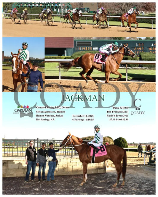 JACKMAN - 12-12-25 - R04 - OP Oaklawn Park