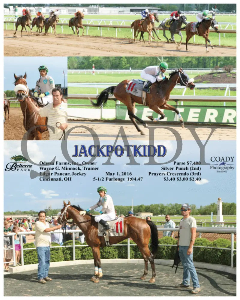 Jackpotkidd - 050116 Race 07 Btp Belterra Park