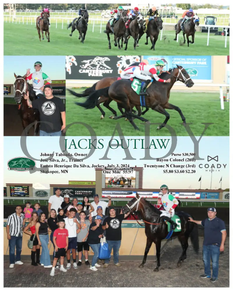 Jacks Outlaw - 07-03-24 R09 Cby Canterbury Park
