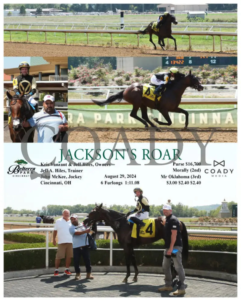 Jackson’s Roar - 08-29-24 R04 Btp Belterra Park