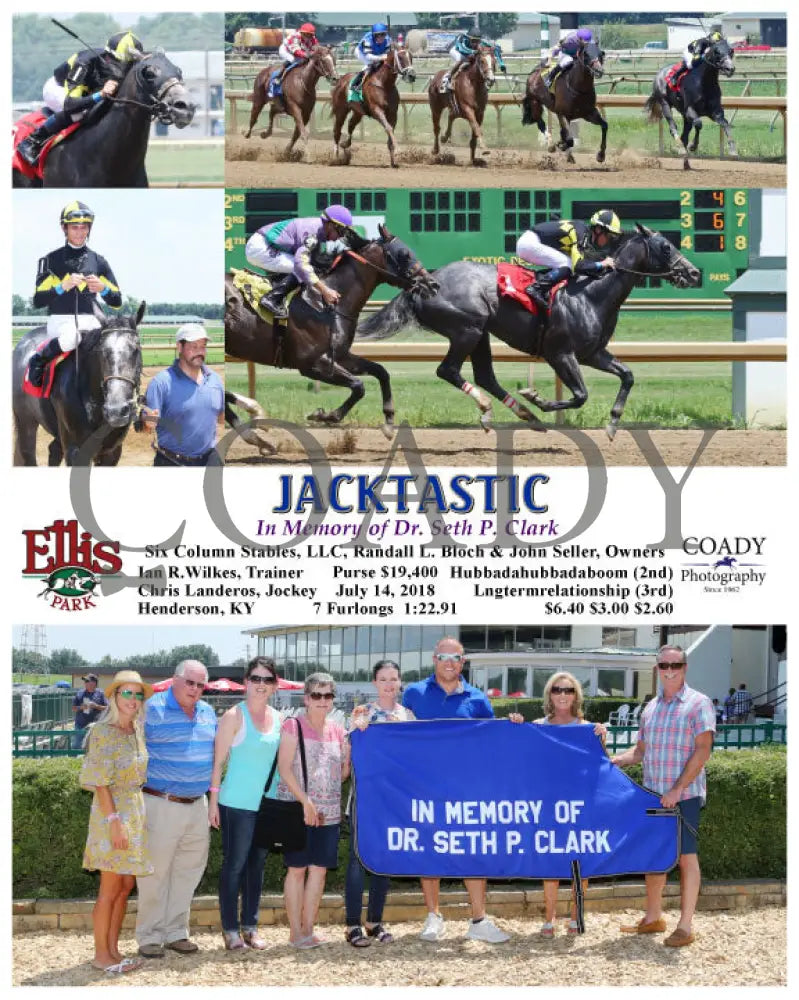 Jacktastic - 071418 Race 03 Elp Group Ellis Park