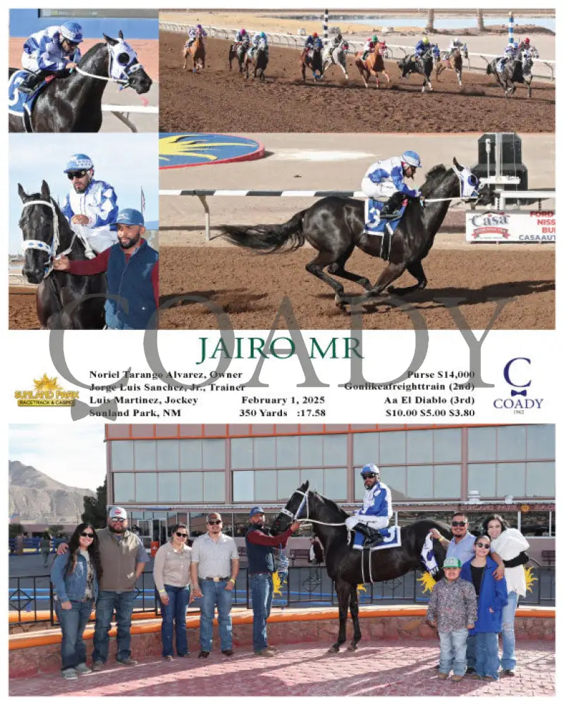 Jairo Mr - 02-01-25 R07 Sun Turfway Park