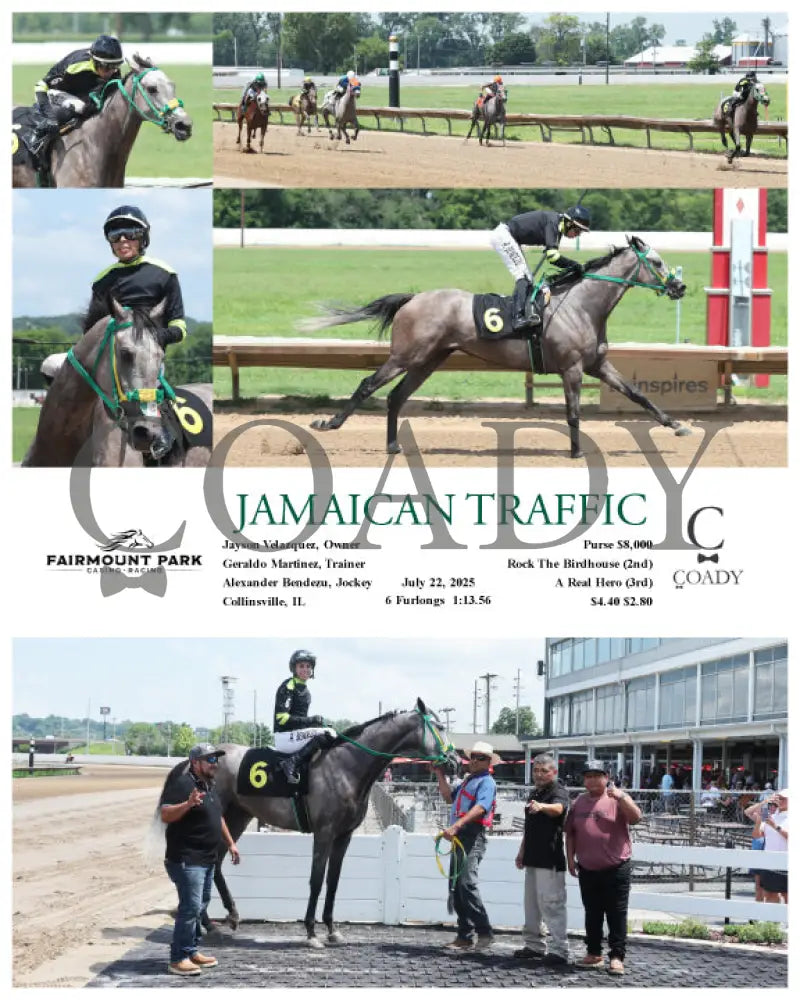 JAMAICAN TRAFFIC - 07-22-25 - R02 - FP Fanduel Sportsbook Horse Racing