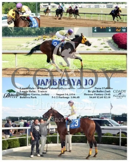 Jambalaya Jo - 081414 Race 08 Btp Belterra Park