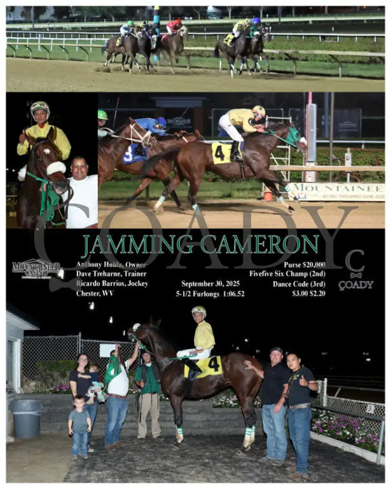 JAMMING CAMERON - 09-30-25 - R07 - MNR Mountaineer Park