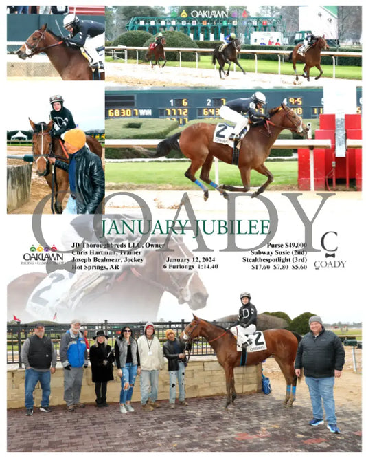 January Jubilee - 01-12-24 R01 Op Oaklawn Park