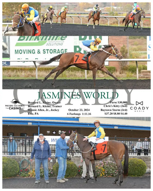 Jasmines World - 10-23-24 R06 Pid Presque Isle Downs