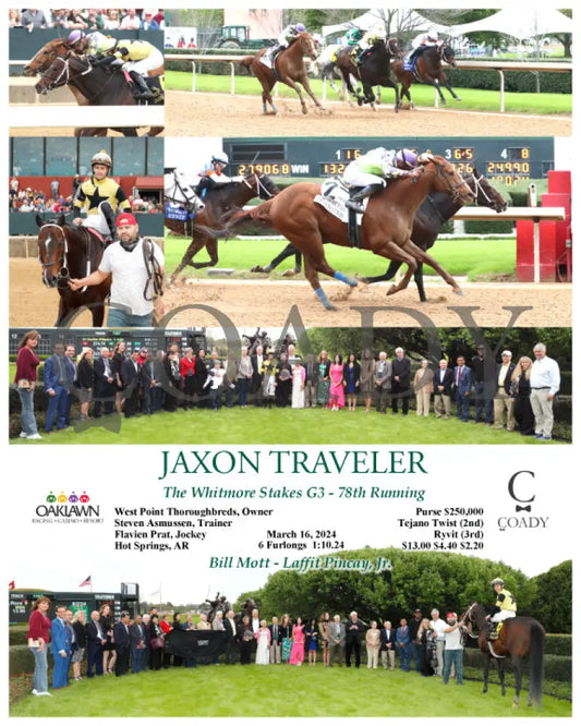 Jaxon Traveler - The Whitmore Stakes G3 78Th Running 03 - 16 - 24 R09 Op Oaklawn Park