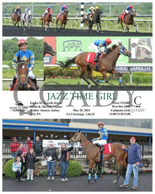 Jazz Time Girl - 05-28-24 R08 Pid Presque Isle Downs