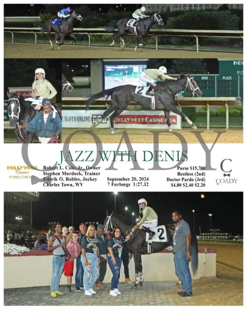 Jazz With Denis - 09-20-24 R05 Ct Hollywood Casino At Charles Town Races
