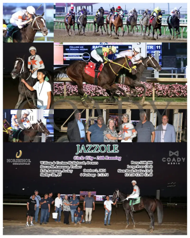 Jazzole - Circle City 24Th Running 10-02-24 R11 Ind Indiana Grand
