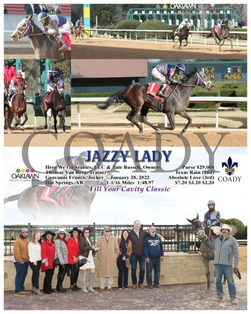 Jazzy Lady - 01-28-22 R06 Op Oaklawn Park