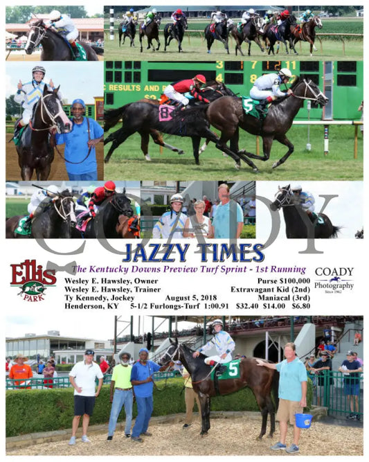 Jazzy Times - 080518 Race 05 Elp Ellis Park