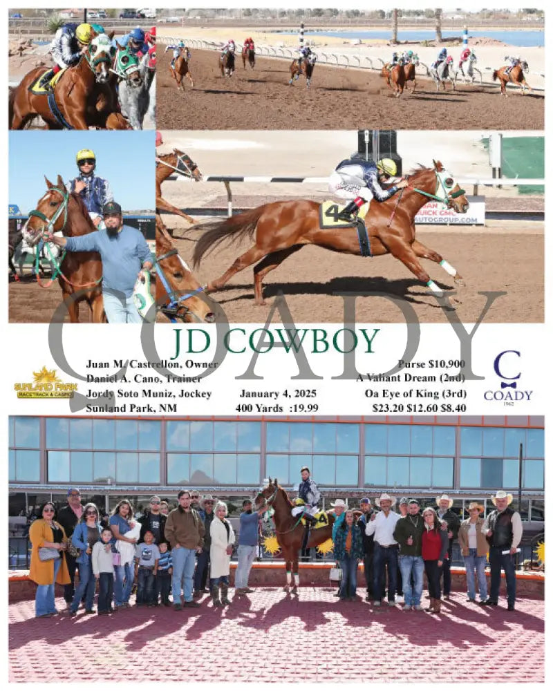 Jd Cowboy - 01-04-25 R03 Sun Turfway Park