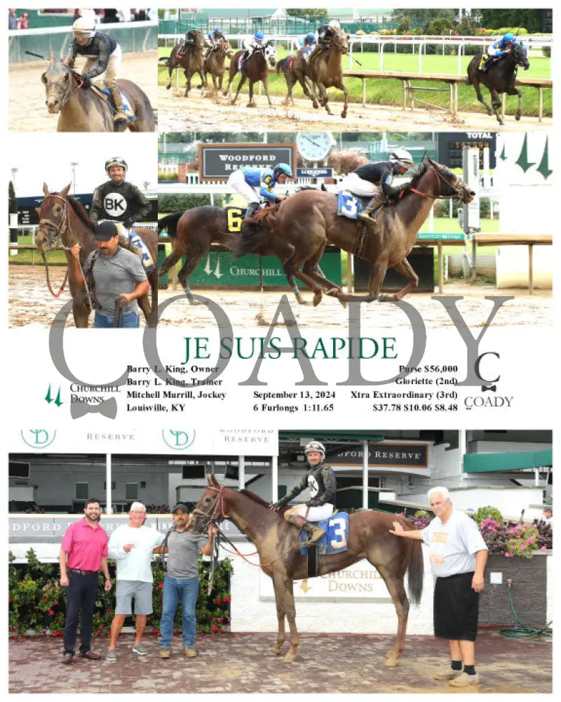 Je Suis Rapide - 09-13-24 R07 Cd Churchill Downs