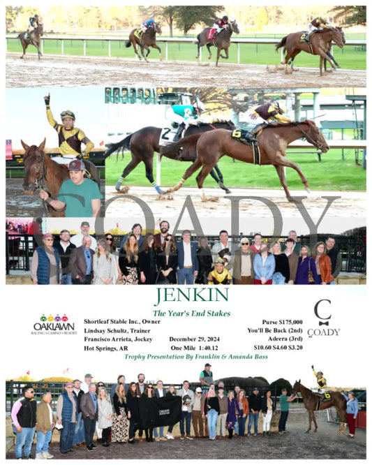Jenkin - The Year’s End Stakes 12-29-24 R09 Op Oaklawn Park