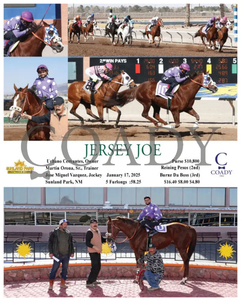 Jersey Joe - 01-17-25 R02 Sun Turfway Park