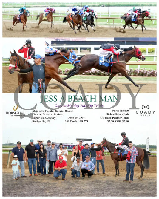 Jess A Beach Man - Gordon Mobley Futurity Trials 06-29-24 R06 Ind Indiana Grand
