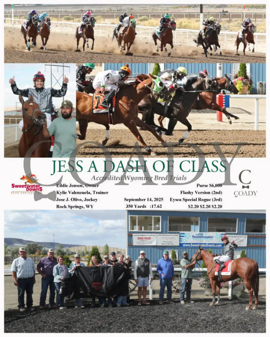 JESS A DASH OF CLASS - Accredited Wyoming Bred Trials - 09-14-25 - R06 - SWF - Coady Media - Kurtis Coady Photography
