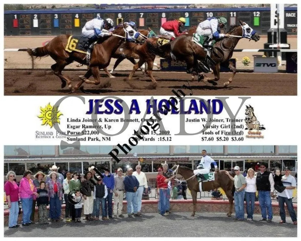 Jess A Holland - 3 15 2009 Sunland Park