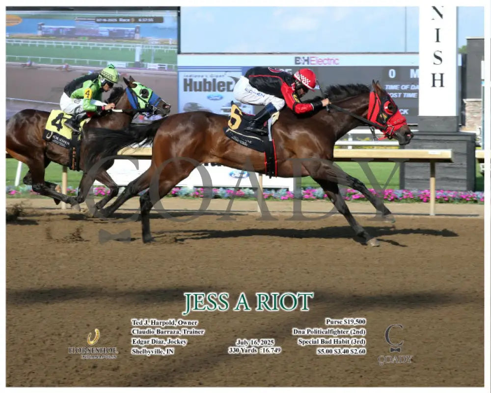 JESS A RIOT - 07-16-25 - R09 - IND - Action Indiana Grand