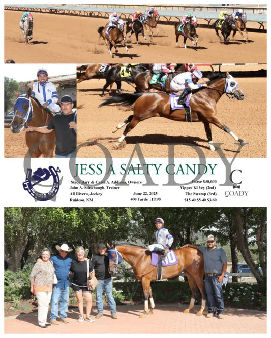 JESS A SALTY CANDY - 06-22-25 - R09 - RUI Ruidoso Downs