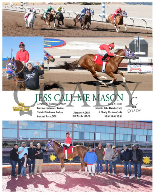 JESS CALL ME MASON - 01-09-26 - R03 - SUN Sunland Park