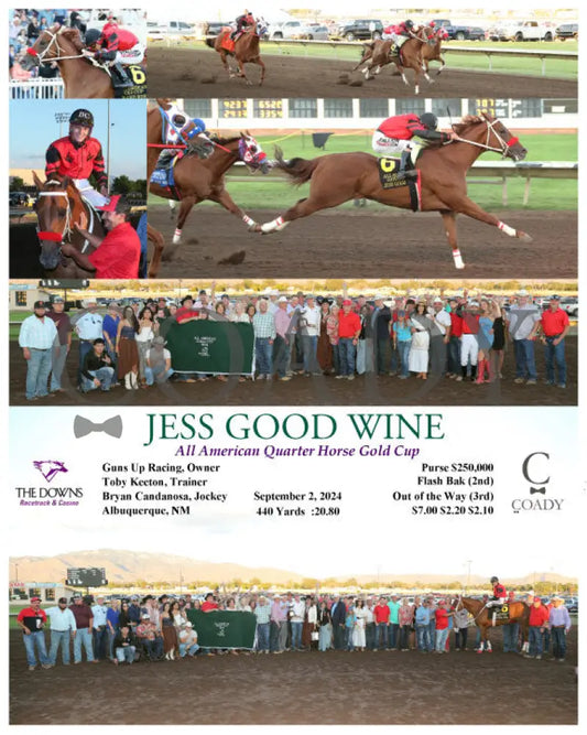 Jess Good Wine - All American Quarter Horse Gold Cup S 09-02-24 R12 Alb Downs At Albuquerque