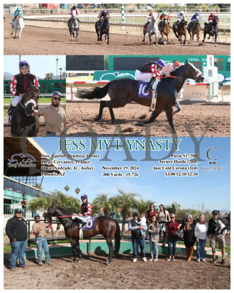 Jess My Dynasty - 11-19-24 R02 Tup Turf Paradise