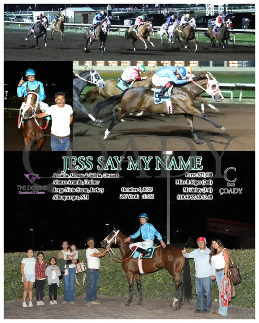 JESS SAY MY NAME - 10-04-25 - R07 - ALB Downs at Albuquerque