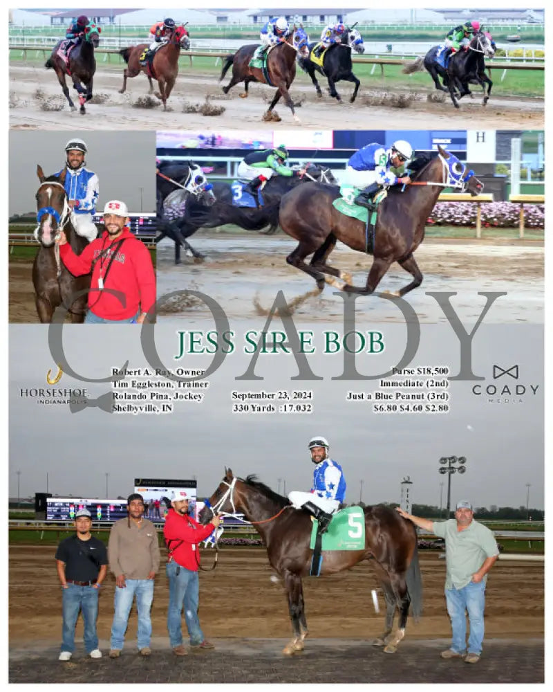 Jess Sir E Bob - 09-23-24 R09 Ind Indiana Grand