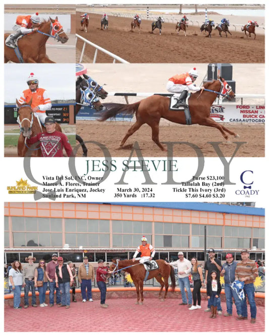 Jess Stevie - Barry Dubitsky Memorial Race 03 - 30 - 24 R07 Sun Sunland Park