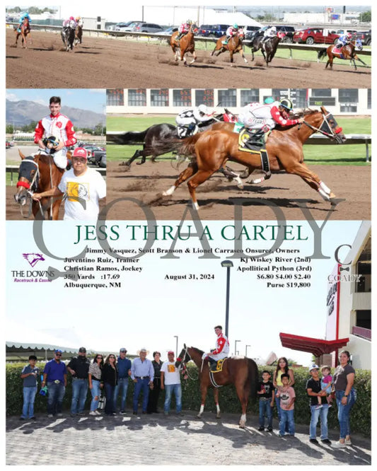 Jess Thru A Cartel - 08-31-24 R07 Alb Downs At Albuquerque