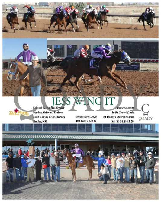 JESS WING IT - 12-06-25 - R07 - ZIA - Coady Media - Kurtis Coady Photography