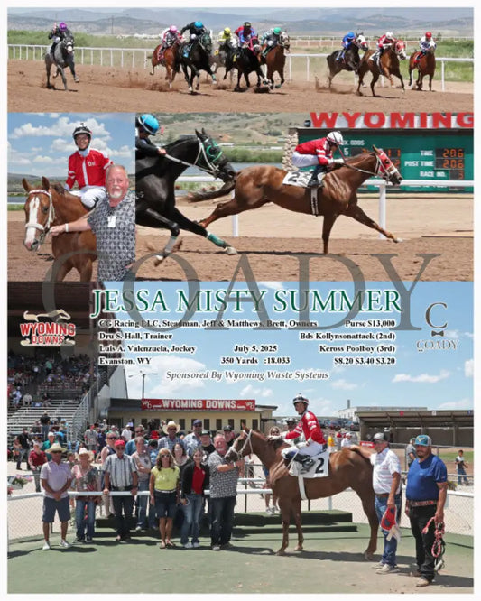 JESSA MISTY SUMMER - 07-05-25 - R03 - WYO Wyoming Downs