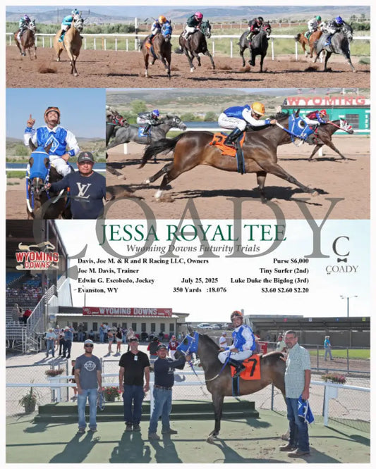 JESSA ROYAL TEE - Wyoming Downs Futurity Trials - 07-25-25 - R07 - WYO Wyoming Downs