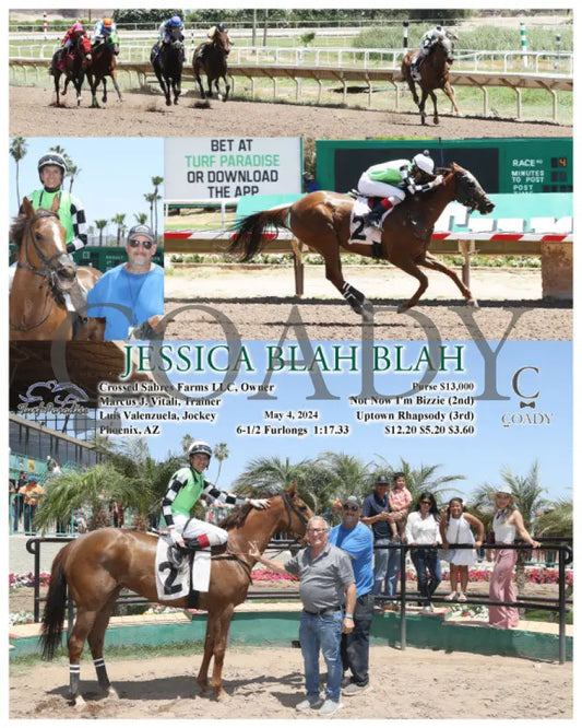 Jessica Blah - 05-04-24 R04 Tup Turf Paradise