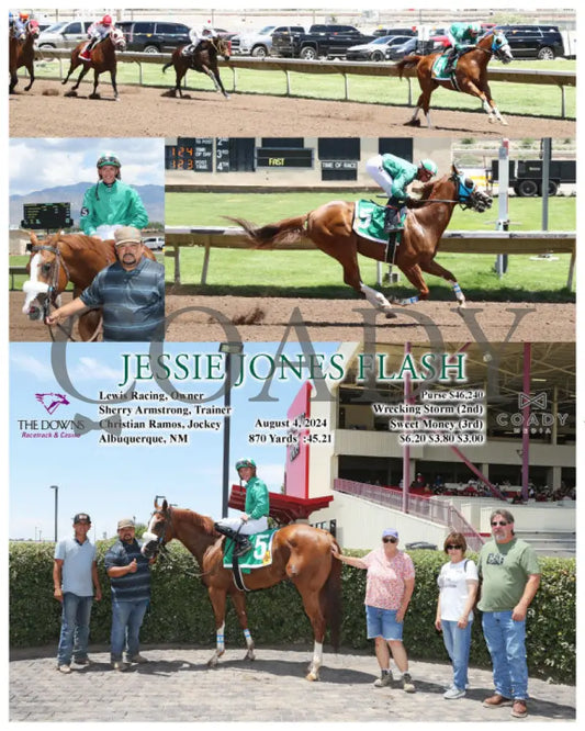 Jessie Jones Flash - 08-04-24 R03 Alb Downs At Albuquerque