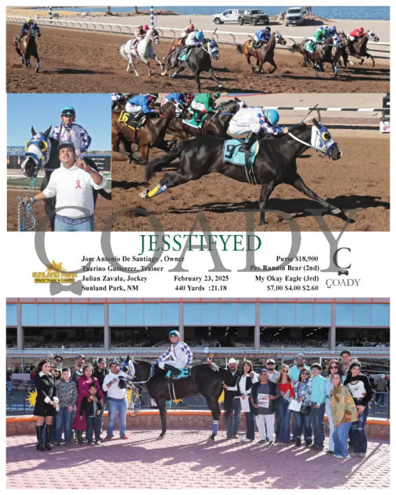 JESSTIFYED - 02-23-25 - R07 - SUN Turfway Park