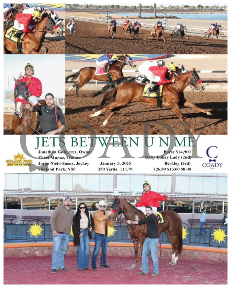 Jets Between U N Me - 01-05-25 R08 Sun Turfway Park